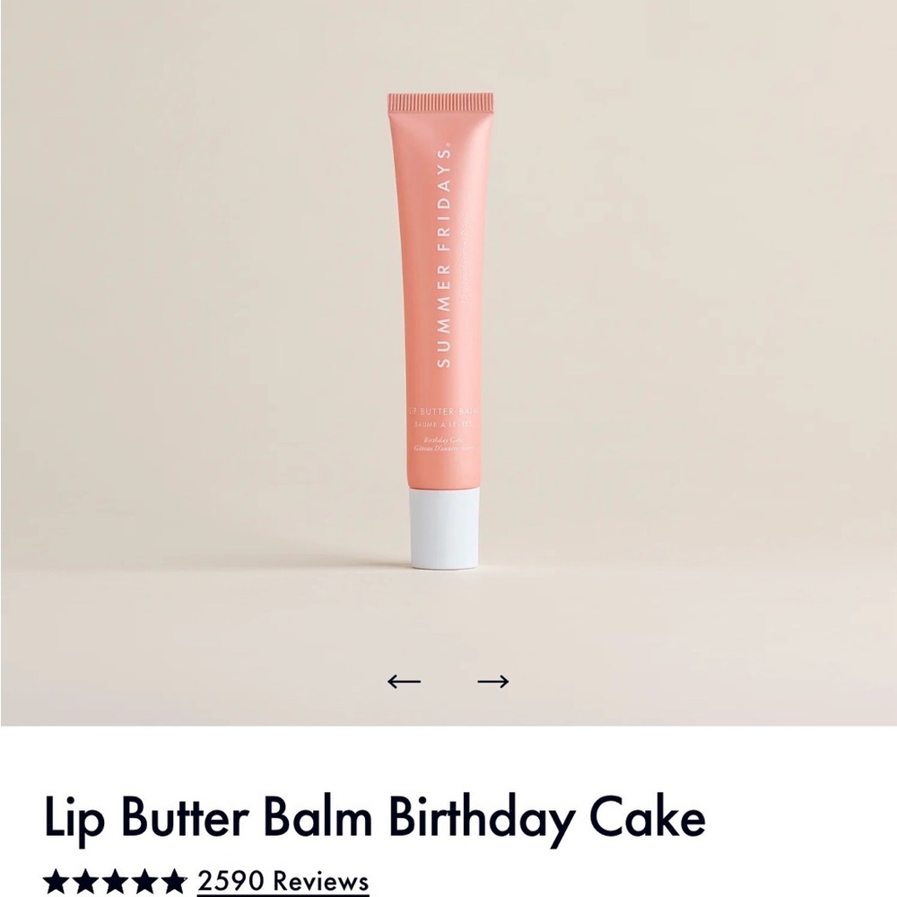Summer Fridays Lip Butter Balm - Soft Pink